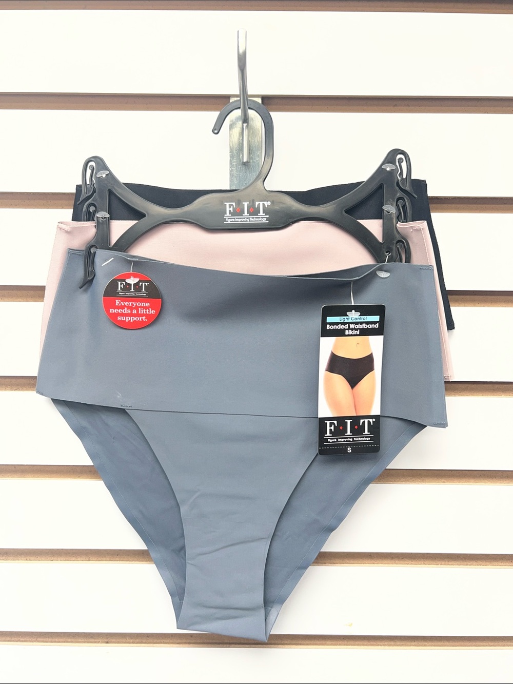 Bonded Waistband High-Rise Brief - Slate Gray